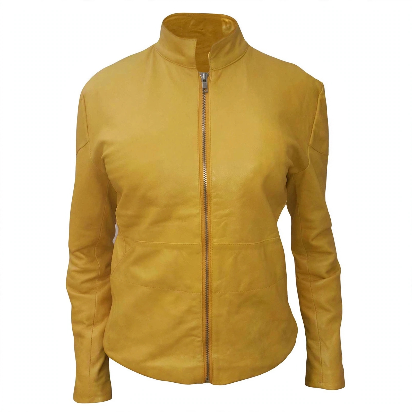 Megan Fox Yellow Leather Jacket