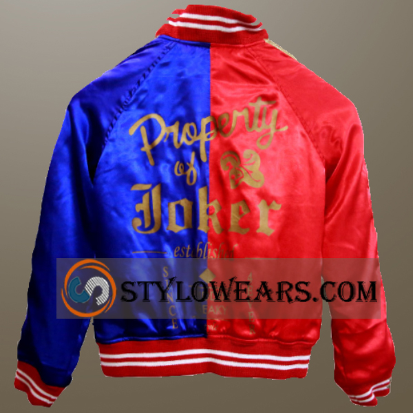 Harley Quinn Property Of Joker Jacket - Suicide Squad Bomber Jacket