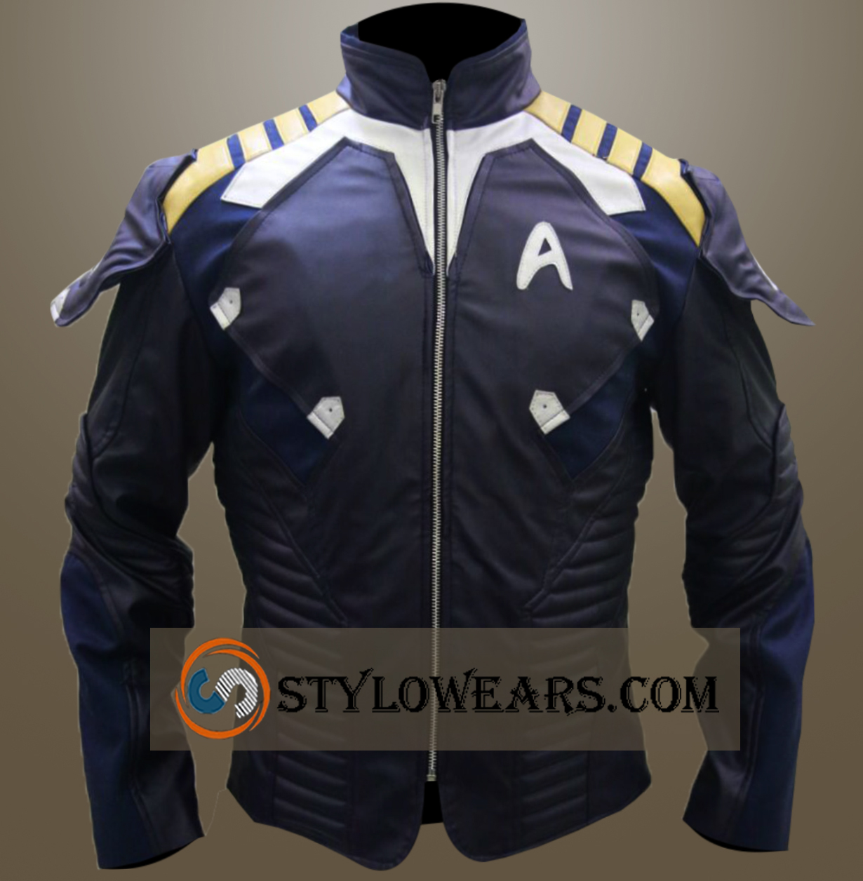 Star Trek Beyond Jacket - Captain Kirk Starfleet Leather Jacket