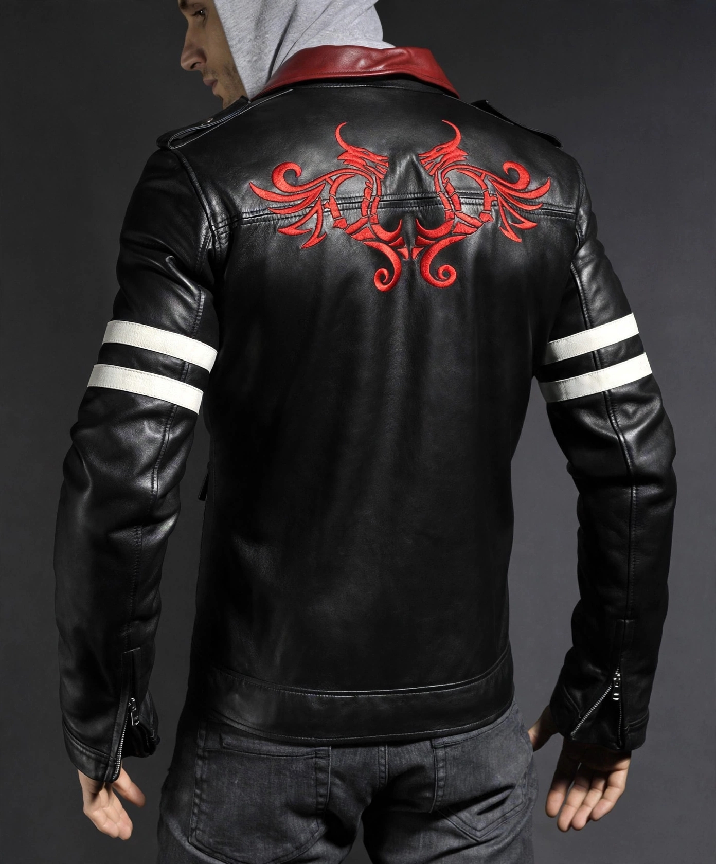 Prototype Alex Mercer Jacket - Prototype Game Black Leather Jacket