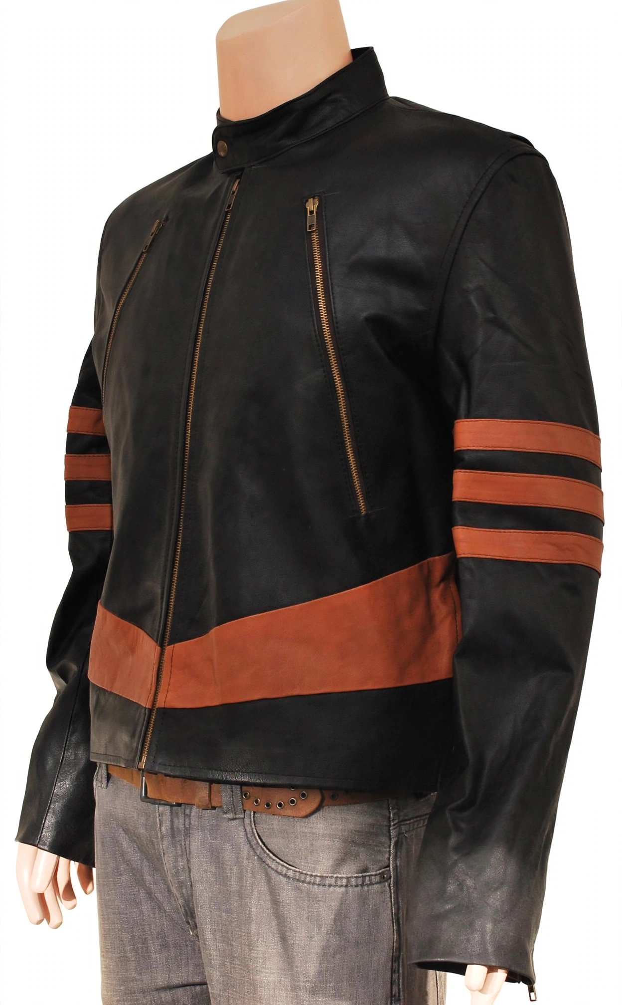 X Men Wolverine Leather Jacket – view 2